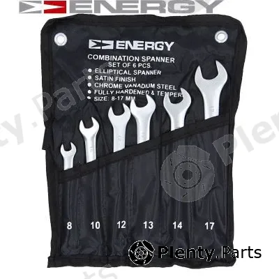 Energy NE01000SK6 — Spanner Set, ring/open ended