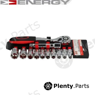 Energy NE00298 — Friction Ratchet ZESTAW NASADEK + GRZECHOTKA 1/2" 11-EL.