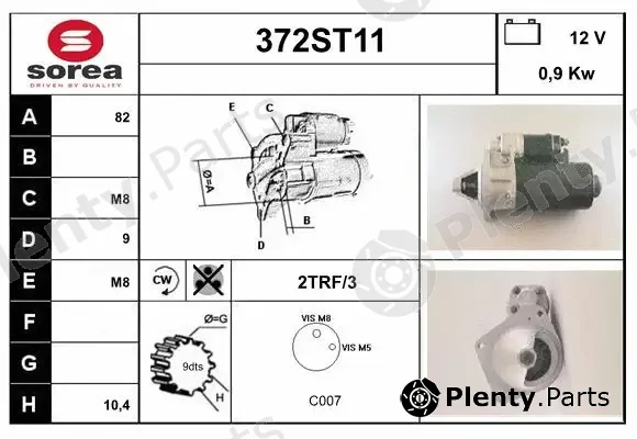 Startcar 372ST11 — Starter