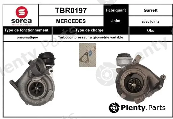 Startcar TBR0197 — Charger, charging (supercharged/turbocharged)