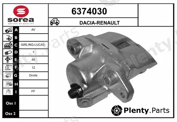 Startcar 6374030 — Brake Caliper