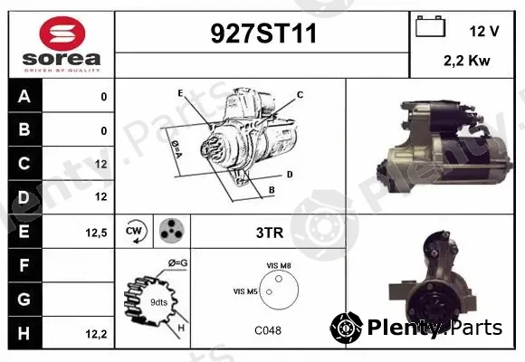 Startcar 927ST11 — Starter
