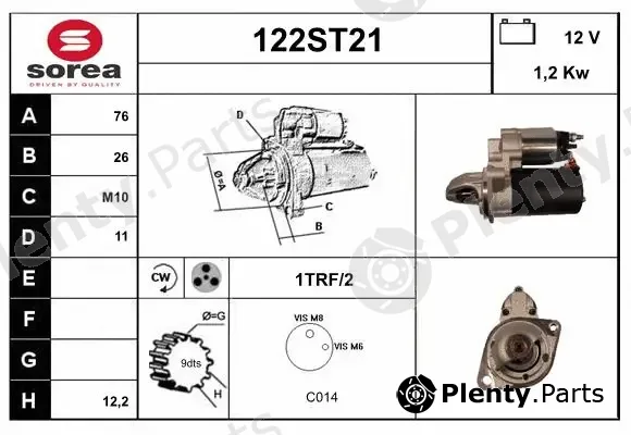 Startcar 122ST21 — Starter