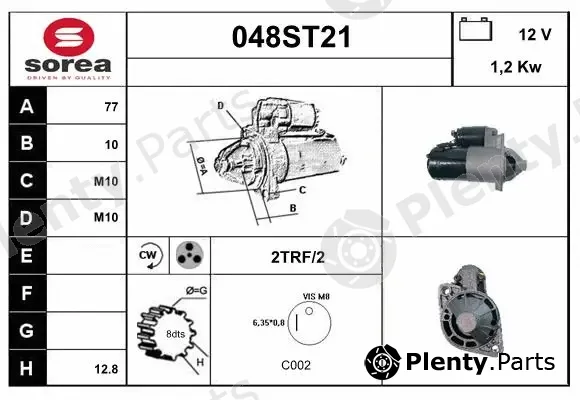 Startcar 048ST21 — Starter