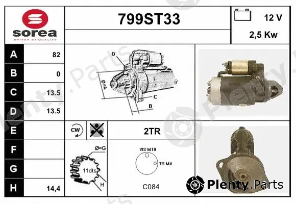 Startcar 799ST33 — Starter