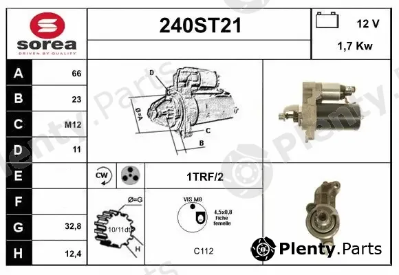 Startcar 240ST21 — Starter