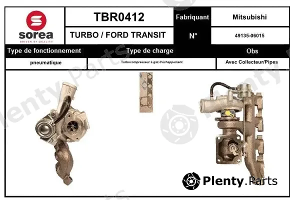 Startcar TBR0412 — Charger, charging (supercharged/turbocharged)
