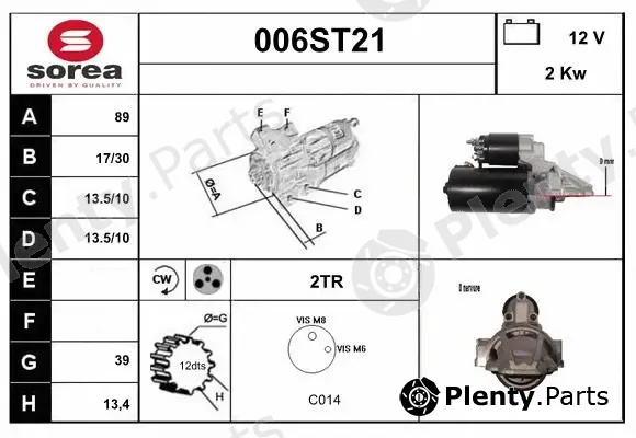 Startcar 006ST21 — Starter