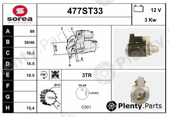 Startcar 477ST33 — Starter