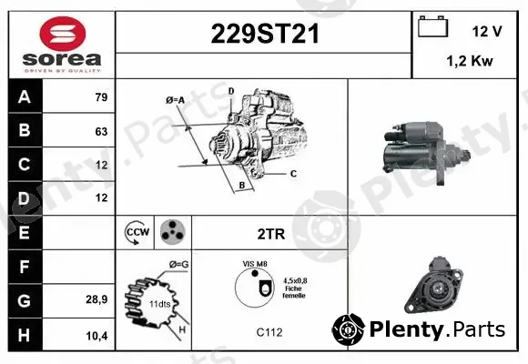Startcar 229ST21 — Starter