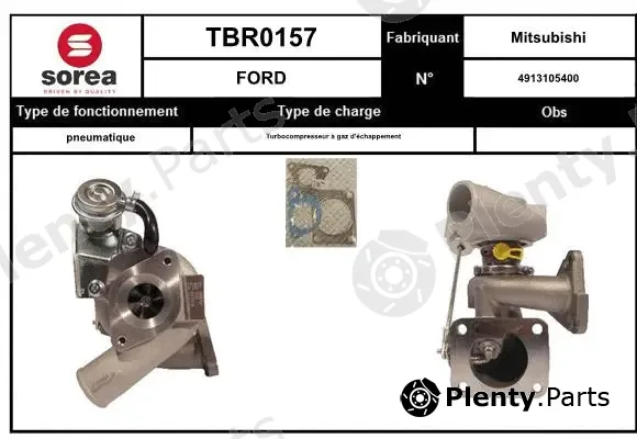 Startcar TBR0157 — Charger, charging (supercharged/turbocharged)