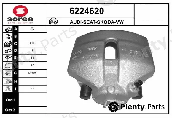 Startcar 6224620 — Brake Caliper