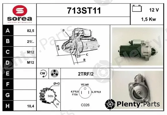 Startcar 713ST11 — Starter