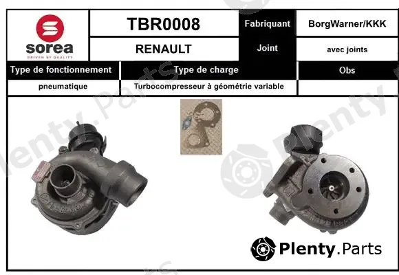 Startcar TBR0008 — Charger, charging (supercharged/turbocharged)