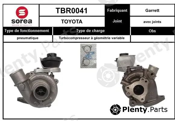 Startcar TBR0041 — Charger, charging (supercharged/turbocharged)