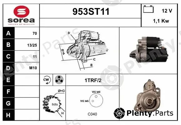 Startcar 953ST11 — Starter