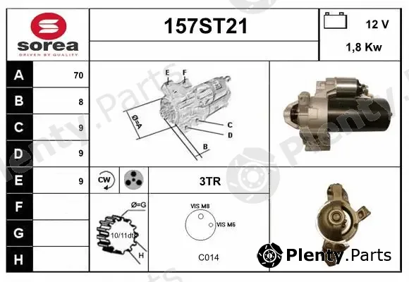 Startcar 157ST21 — Starter