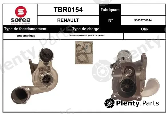 Startcar TBR0154 — Charger, charging (supercharged/turbocharged)