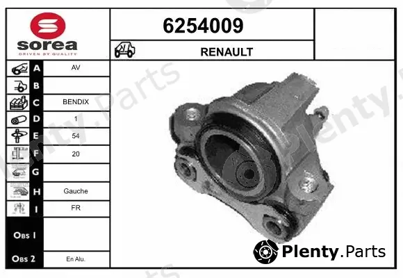 Startcar 6254009 — Brake Caliper