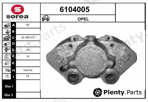 Startcar 6104005 — Brake Caliper