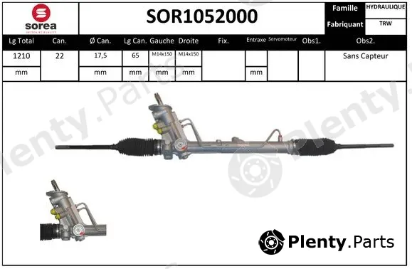 Startcar SOR1052000 — Steering Gear