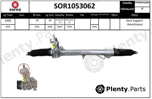 Startcar SOR1053062 — Steering Gear