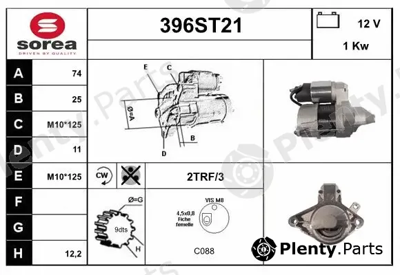 Startcar 396ST21 — Starter