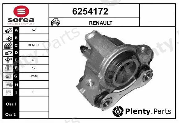 Startcar 6254172 — Brake Caliper