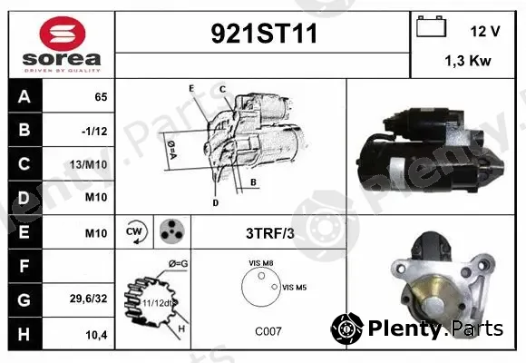 Startcar 921ST11 — Starter
