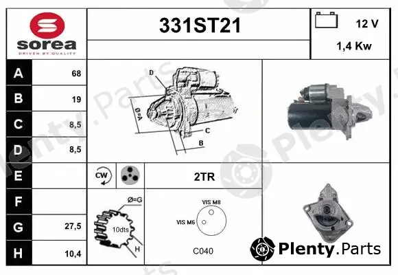 Startcar 331ST21 — Starter