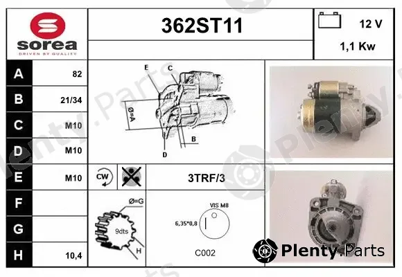 Startcar 362ST11 — Starter