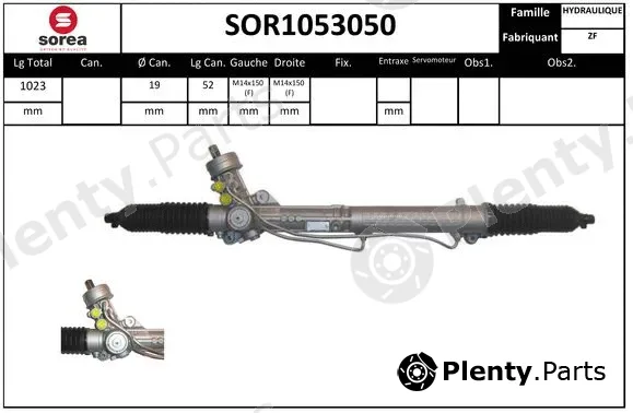 Startcar SOR1053050 — Steering Gear