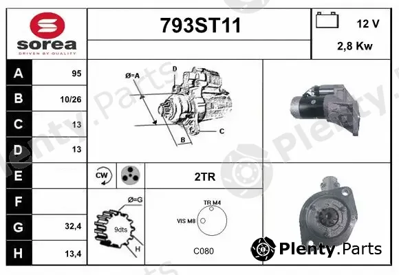 Startcar 793ST11 — Starter