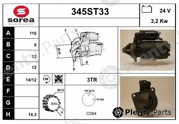 Startcar 345ST33 — Starter