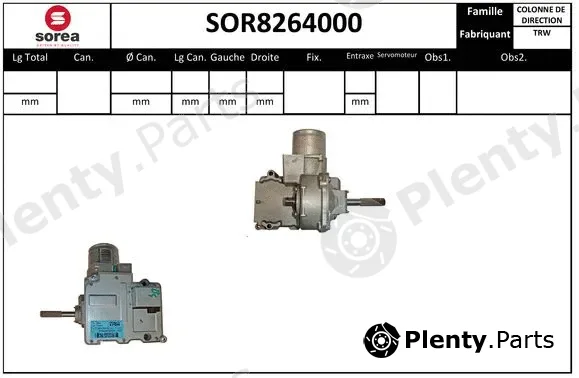 Startcar SOR8264000 — Steering Column