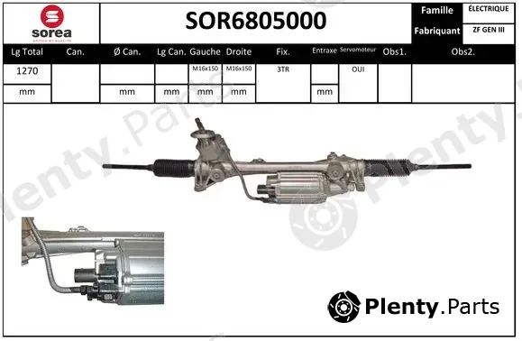 Startcar SOR6805000 — Steering Gear