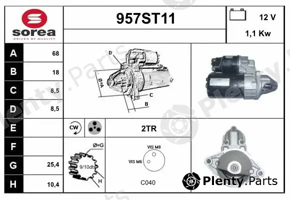 Startcar 957ST11 — Starter