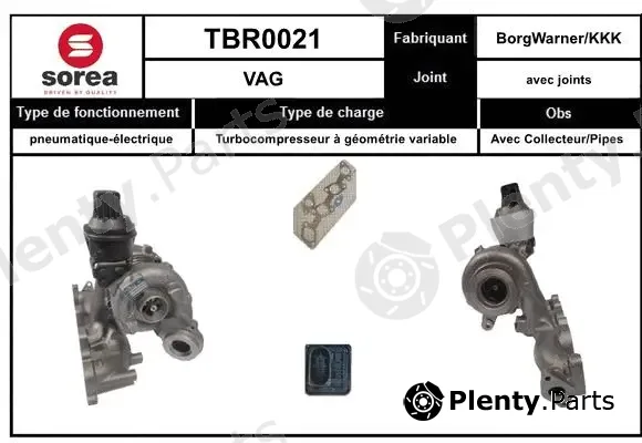 Startcar TBR0021 — Charger, charging (supercharged/turbocharged)