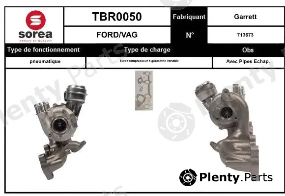 Startcar TBR0050 — Charger, charging (supercharged/turbocharged)