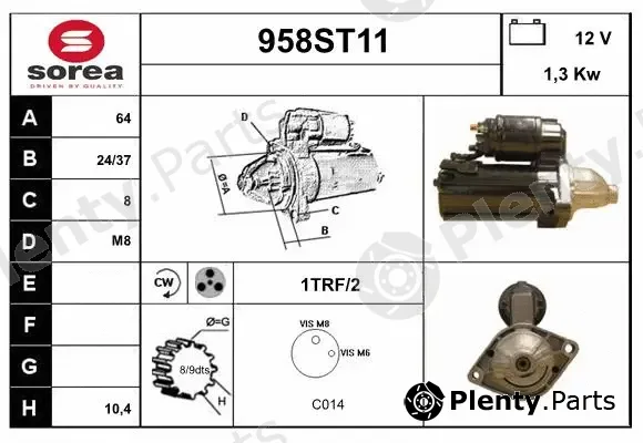Startcar 958ST11 — Starter