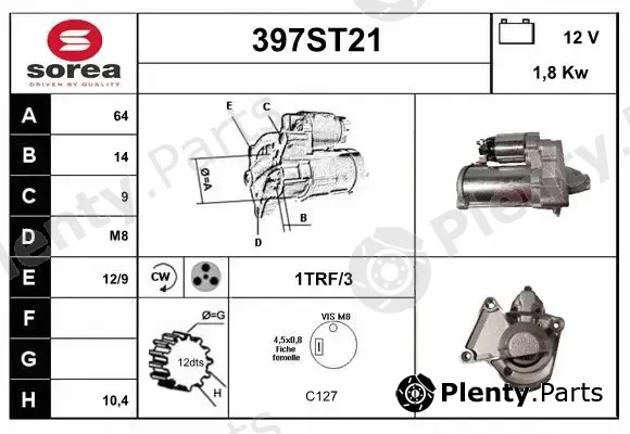 Startcar 397ST21 — Starter