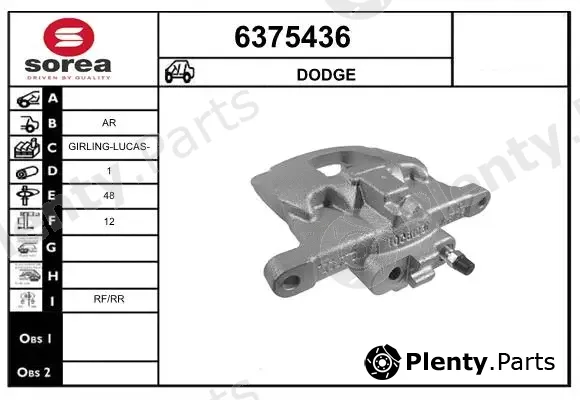 Startcar 6375436 — Brake Caliper