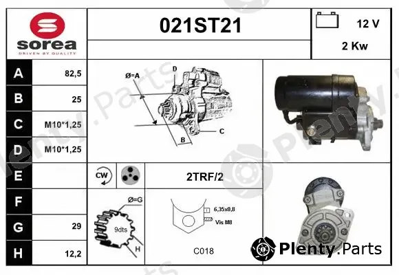 Startcar 021ST21 — Starter