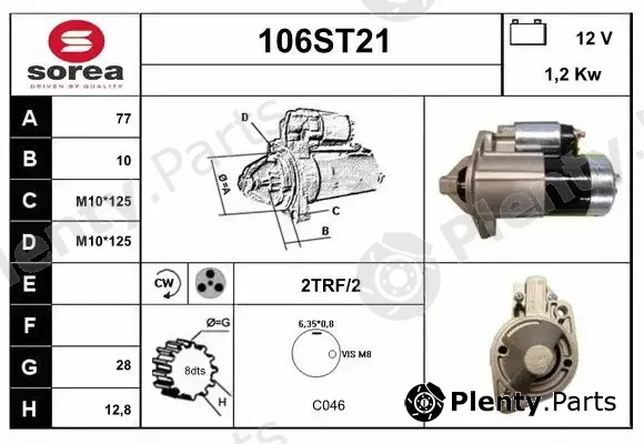 Startcar 106ST21 — Starter