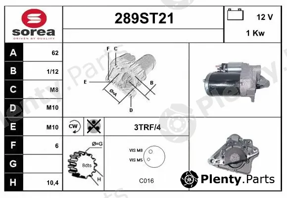 Startcar 289ST21 — Starter