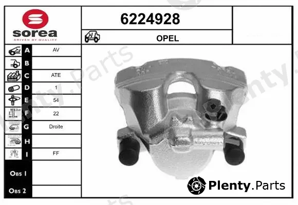 Startcar 6224928 — Brake Caliper