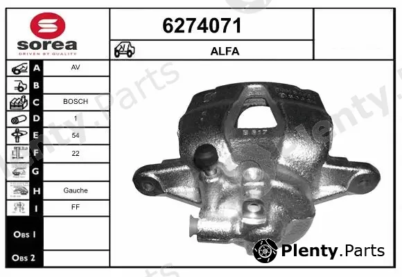 Startcar 6274071 — Brake Caliper