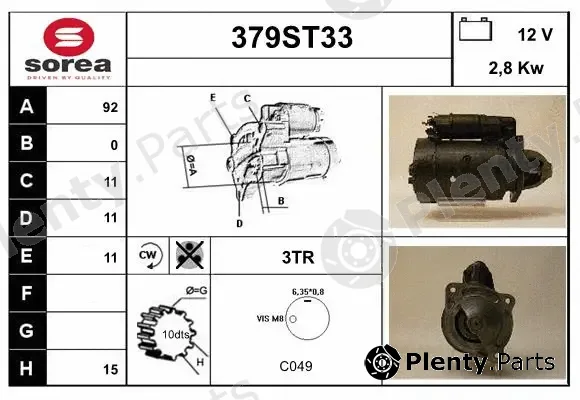 Startcar 379ST33 — Starter