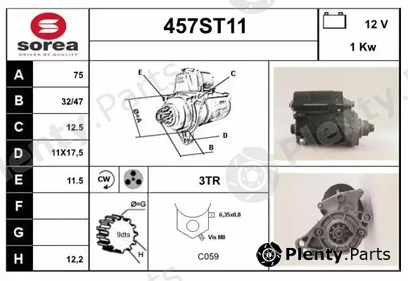 Startcar 457ST11 — Starter