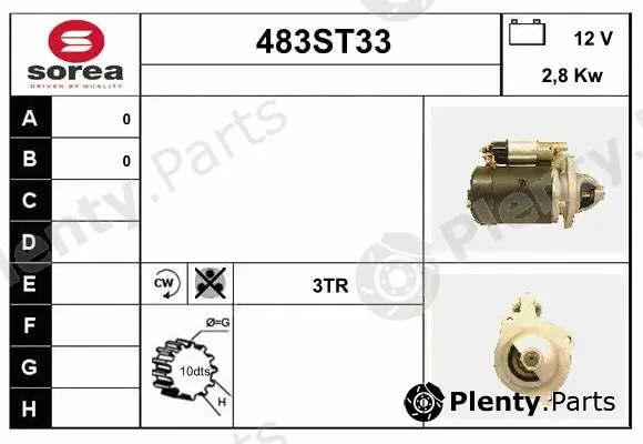 Startcar 483ST33 — Starter